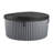 Balance Ultra 6-Person 40 Stainless Jet Hot Tub with True Stainless Heater, Ozone and Multi LED Lighting-50292967