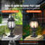 2 lampadaires d'extérieur Dusk to Dawn