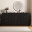 Black 9 Drawer Dresser