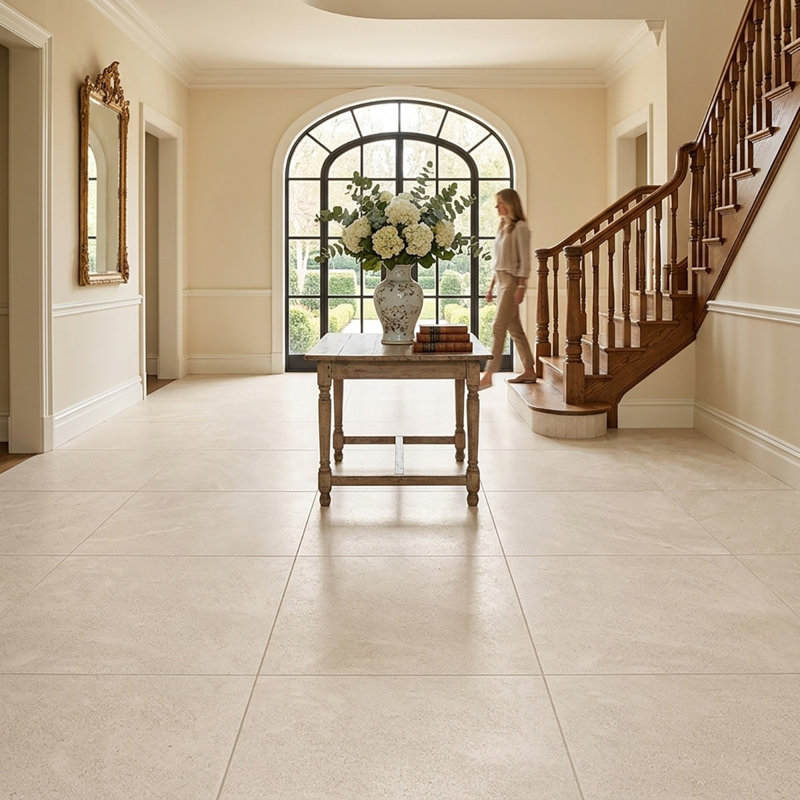 Valongo Brushed 24x24 Limestone Tile