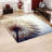 Abstract Geometric Pattern Non-Woven Soft Type Printed Rug in Neutral Tones Ideal for Contemporary Home Decor-114335364