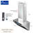 Awoco 36" 800 CFM Ducted Wall Mount Range Hood In Stainless Steel With Voice/Gesture/Touch Control