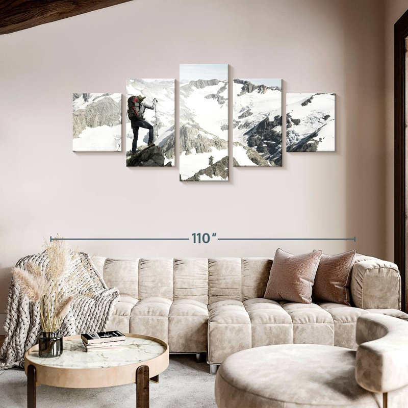 Mountain Climbing, 42" H x 92" W