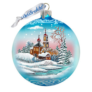 Ornement boule Holiday Holiday Splendor Village