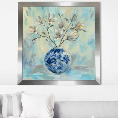 Chinoiserie et branches - Peinture