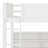  Kalenna Queen Over Queen Bunk Bed With Storage Cabinets And USB Ports-334922769