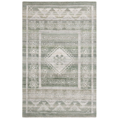 Kareny Hand Tufted Performance Southwestern Rug