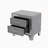 Velvet Solid Wood Nightstand-1238811337