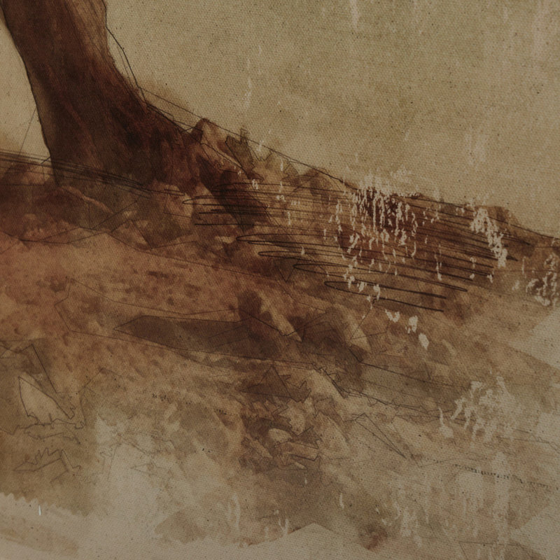 Undone Cypress Painting by Coup D'Esprit, 24'' H x 18'' W x 1.5" D