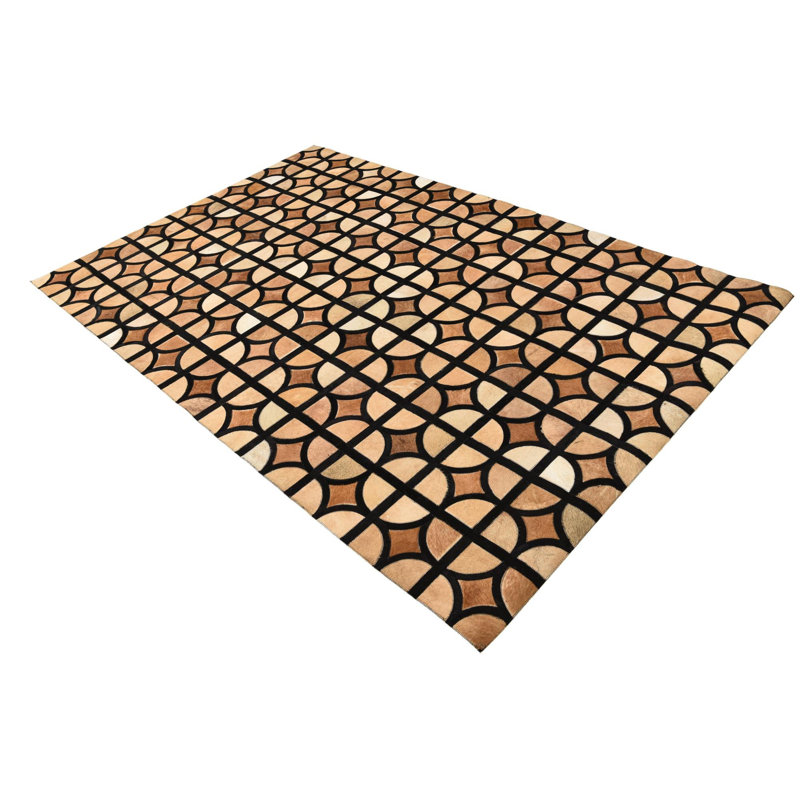 Tapis brun clair Ortega