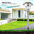 16.3 " Solar Powered Integrated LED Outdoor Floor Lamp-86048839