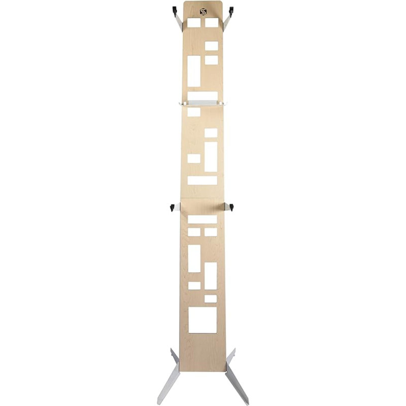 Corrigan Studio® The Hottie 2  Storage Rack, Beautiful & Elegant  Stand of Wood & Steel -