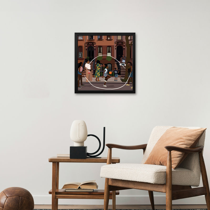 Juneteenth Premium Framed Poster by Artpce, 16" H x 16" W