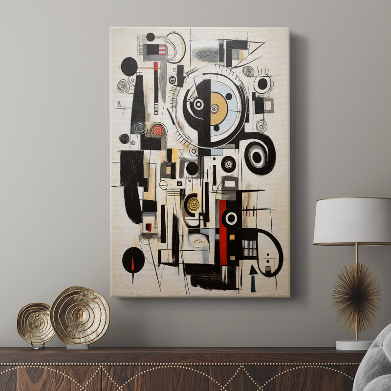 ABSTRACT Series CECLXVII - Cavas de galerie sur mesure, H 18 po x l 12 po