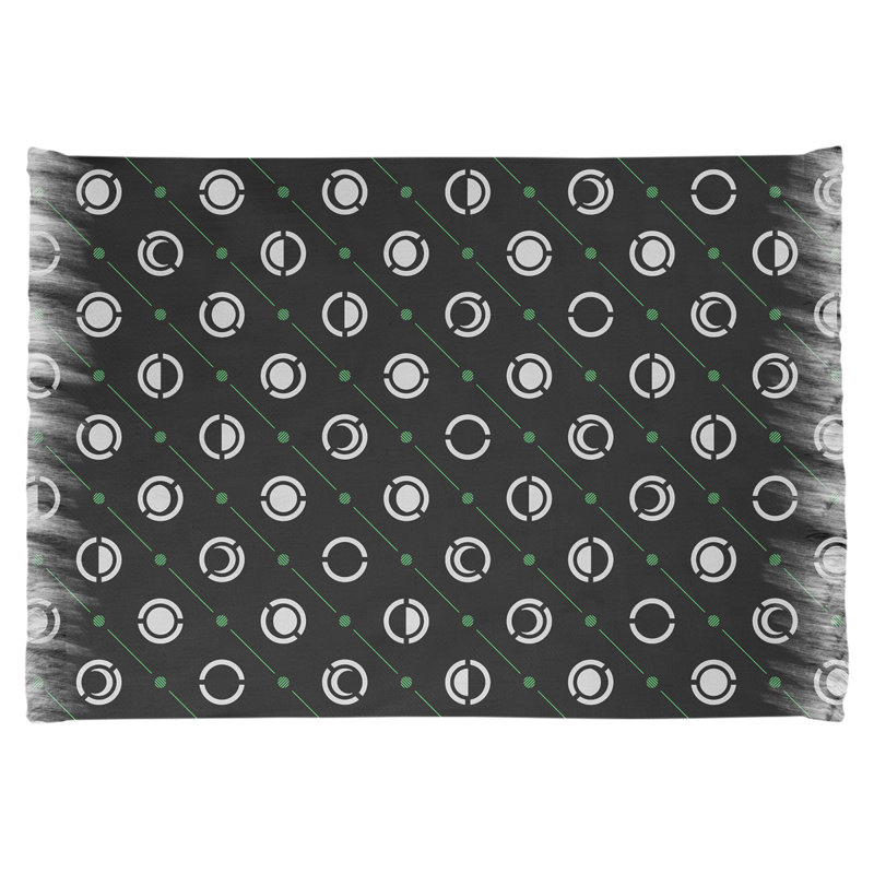 Tapis noir/blanc lune phases, Non