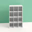 12 Pair Stackable Shoe Storage Cabinet-13642861