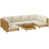 Beige Cushion/Yellow Frame