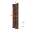 Porte de grange coulissante à finition couleur H Series avec quincaillerie à assembler requise-126486753-129990679