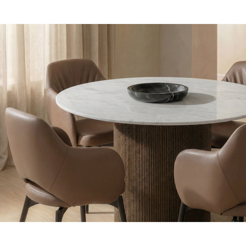 Vienna Dining Table, Brown