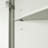 Grey Triangle Bathroom Storage Cabinet With Adjustable Shelves, Freestanding Floor Cabinet For Home Kitchen
