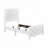 Claudette Solid Wood Bed Frame-114882680-114311290