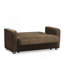 Causeuse convertible avec rangement Primenest Gravita, beige-1423905334