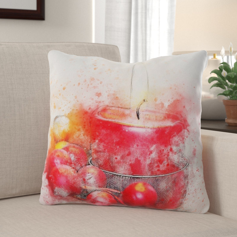 Coussin de noël Osteen, Intérieur, Microsuède
