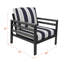 Chaise de patio avec coussins Sunbrella® Townsend-425556082-425556084