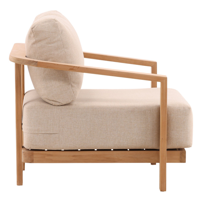 Redford 37" Wide Outdoor Sofa, Sand