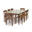 Lisse Glass Top Table-70446007