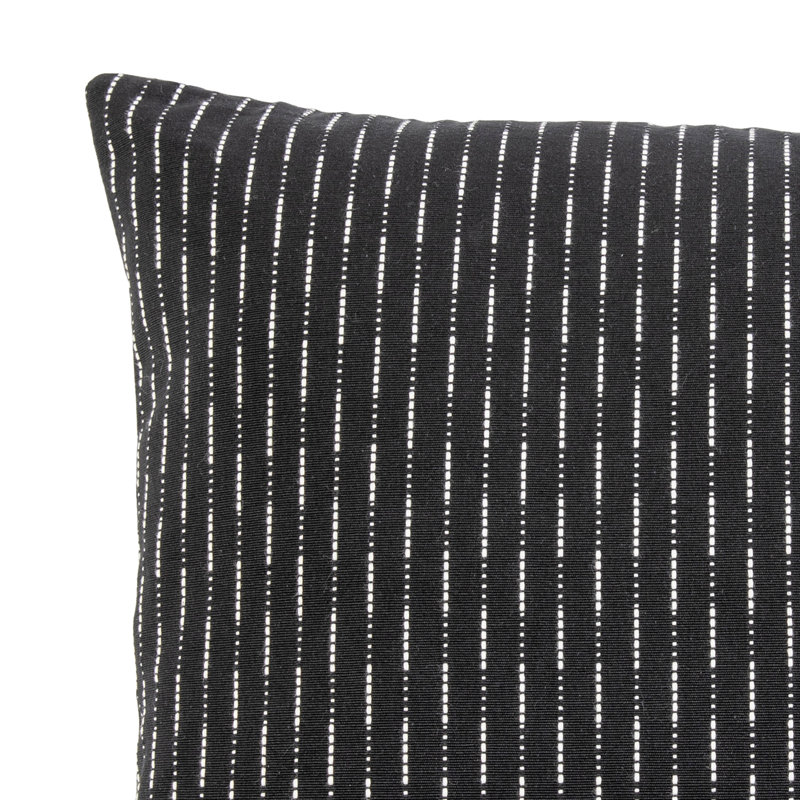 Trinity Pillow Sham Striped Pillow Sham, Euro, White