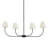 4 - Light Iron Chandelier