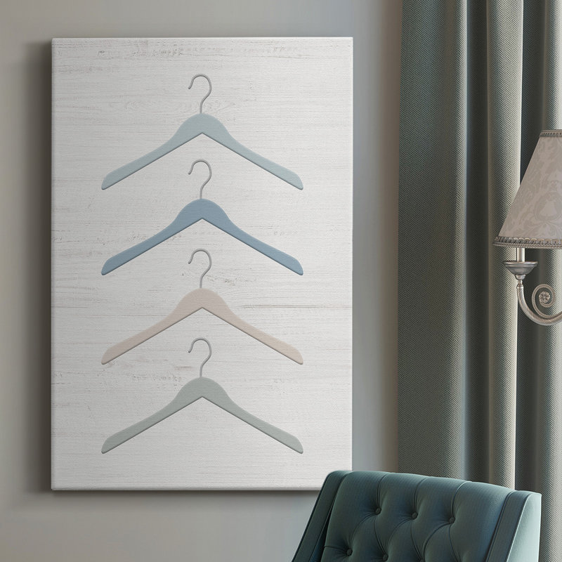 " Laundry Hangers ", 27" H x 18" W x 1.5" D