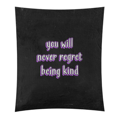 Tapisserie tableau noir en polyester quote quot