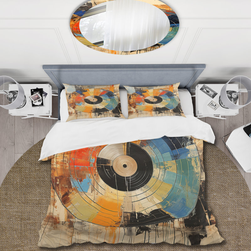 Ensemble de housse de couette en vinyle, Housse de couette très grand et 2 très grandes t