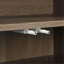 Étagère à chaussures polyvalente, gris foncé, avec un siège rembourré et des tablettes réglables pour le rangement dans le couloir