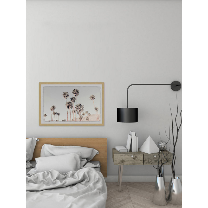 1 Piece Single Picture Frame Wall Art, 30cm H x 46cm W x 4cm D, Natural Framed