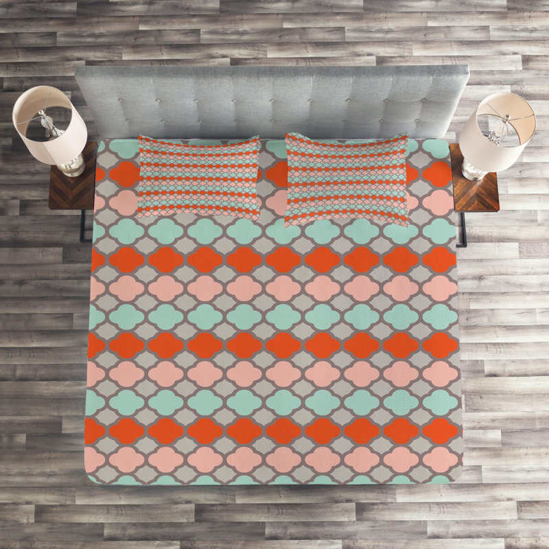 Geometric Shapes Coverlet
