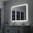 Busra Modern LED Bathroom Mirror With PMMA Diffuser, Frontlit / Backlit-410879630