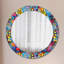 Huldar Glass Flat Wall Mirror