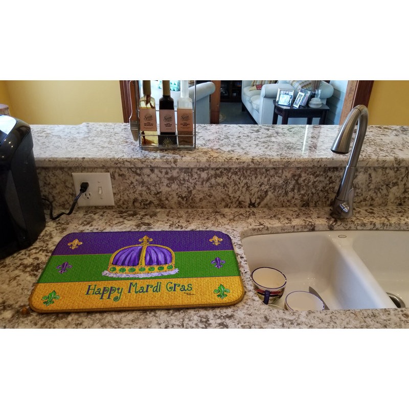 Tapis de séchage mardi gras gras