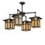 Lustre 4 lumières Sprig