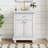 Elegant Design Bathroom Vanity with Ball-Turned Legs-287137917