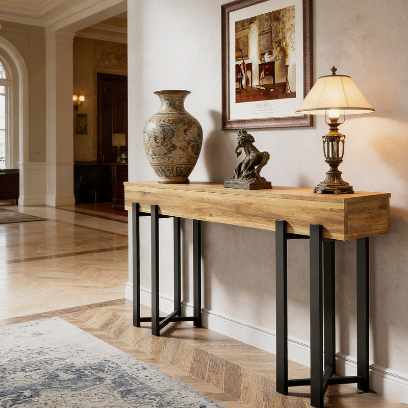Office Display Shelf,Modern-Style Console Table,Long Sofa Table