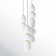 Kace 3 - Light Black/Gold LED Cluster Pendant