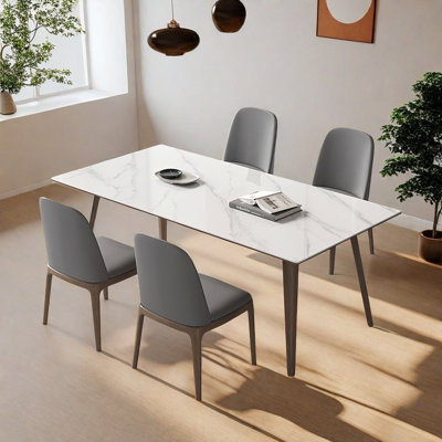 Modern Miniature Family Dining Table and Chairs