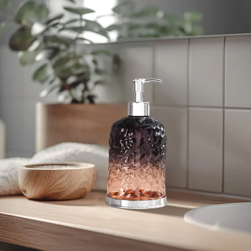 Bouteille d'eau 450 ml Distributeur de mains Bouteille Good Look Hands, Brun