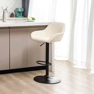 Tabouret de bar rotatif à hauteur ajustable Bruckner