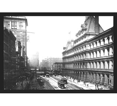 " Government Square, Cincinnati " by William Henry Jackson