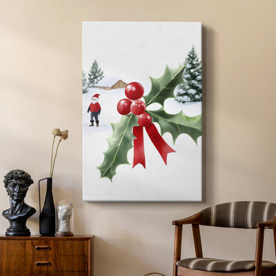 Christmas Holiday Art DCCLXXXVI -Custom Wrapped Gallery Cavas
